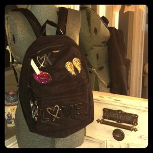 Black Brand New Victoria’s Secret Backpack